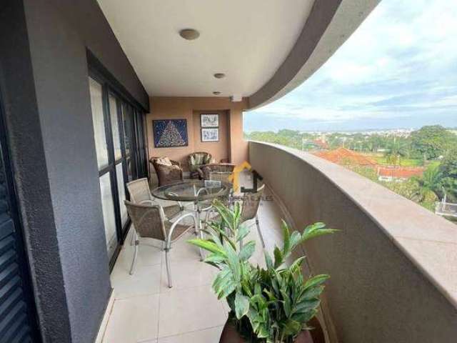 Apartamento com 3 dormitórios para alugar, 157 m² por R$ 5.000,00/mês - Green Fields Residence Club - São José do Rio Preto/SP