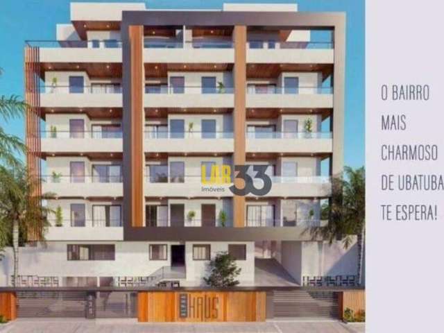 Apartamento com 2 dormitórios à venda, 106 m² por R$ 801.652,07 - Itaguá - Ubatuba/SP