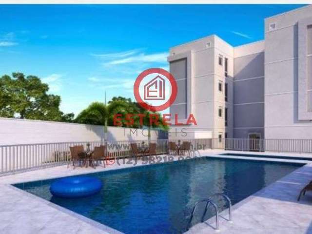 Apartamento à venda na Vila Nova Aliança, Jacareí-SP: 2 quartos, 1 sala, 1 banheiro, garagem e 44,61 m² de área. Confira!