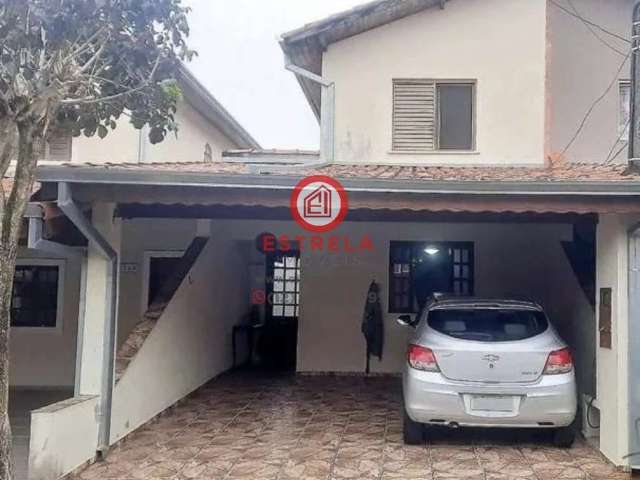 Casa em condomínio à venda em Jacareí-SP, Parque Califórnia: 2 quartos, 1 sala, 1 banheiro, 2 vagas, 60,44m². Aproveite!