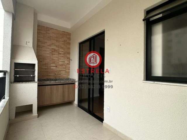 Apartamento à venda em São José dos Campos-SP, no Jardim Oriente: 2 quartos, 1 suíte, 1 sala, 1 banheiro, 2 vagas, 64m² de área.