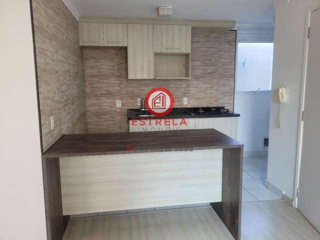 Apartamento para VENDA em Jacareí-SP, Cidade Jardim: 2 quartos, sala, banheiro, garagem, 45m². Venha conferir!