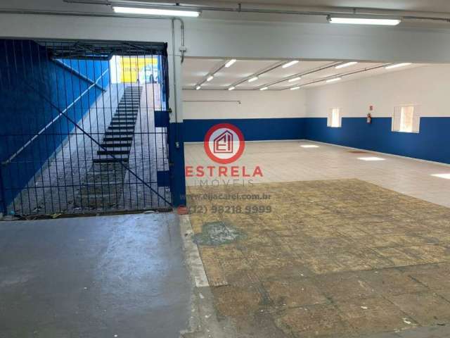 Excelente ponto comercial para locação no Jardim São Dimas, São José dos Campos-SP: 2 salas, 4 banheiros, 2 vagas de garagem, 600m².