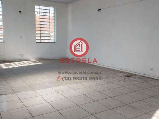 Excelente oportunidade de ponto comercial para locação no Centro de Jacareí-SP: 1 sala, 2 banheiros, 60m²!