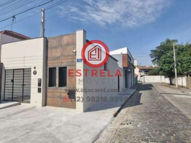 Excelente Ponto Comercial para Locação no Centro de Jacareí-SP: 3 Salas, 1 Banheiro, 1 Vaga de Garagem, 80,85 m².