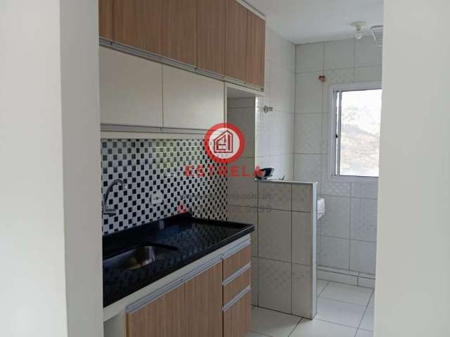 Apartamento para locação em Jacareí-SP, Bairro do Colonia! 02 quartos, 1 sala, 1 banheiro, 1 vaga de garagem, 42m². Venha conferir!