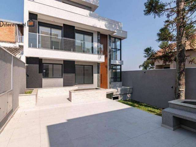 Casa com 3 dormitórios à venda, 217 m² por R$ 1.580.000,00 - Santa Quitéria - Curitiba/PR