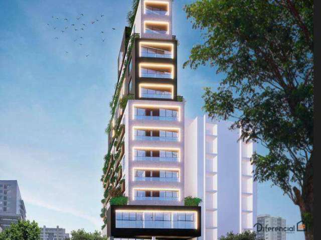 Apartamento com 1 dormitório à venda, 32 m² por R$ 458.360,00 - Água Verde - Curitiba/PR