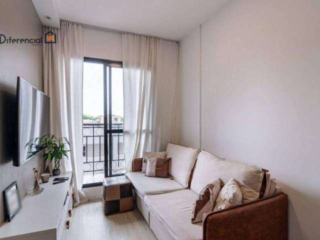 Apartamento com 1 dormitório à venda, 32 m² por R$ 410.000,00 - Portão - Curitiba/PR