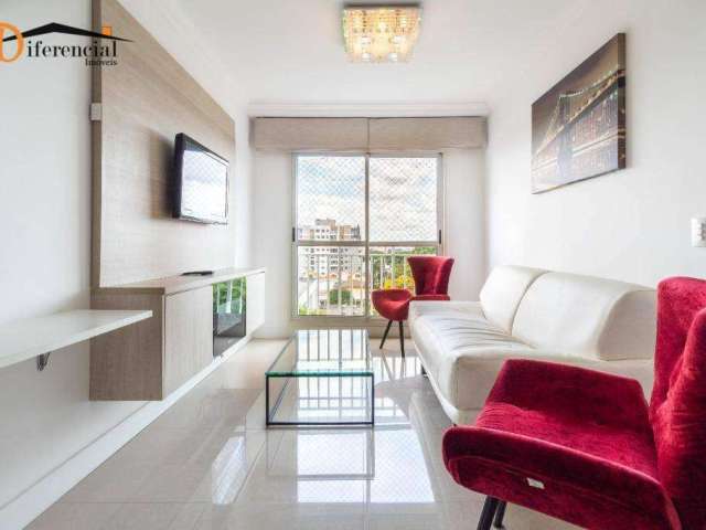 Apartamento com 2 dormitórios para alugar, 67 m² por R$ 3.650,00/mês - Portão - Curitiba/PR