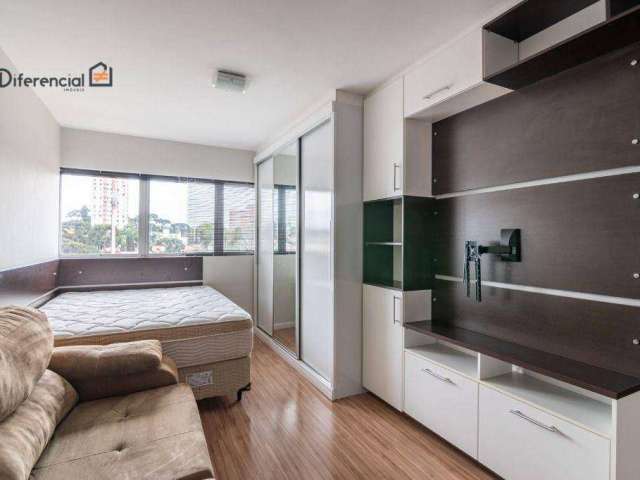 Studio com 1 dormitório para alugar, 46 m² por R$ 2.264,03/mês - Centro Cívico - Curitiba/PR