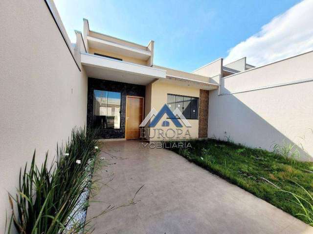 Casa com 3 dormitórios à venda, 78 m² por R$ 350.000,00 - Jardim Strass - Londrina/PR