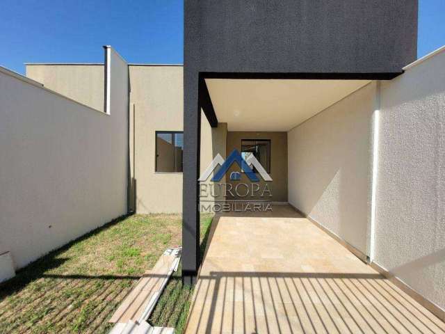 Casa com 3 dormitórios à venda, 75 m² por R$ 259.000,00 - Jardim Padovani - Londrina/PR