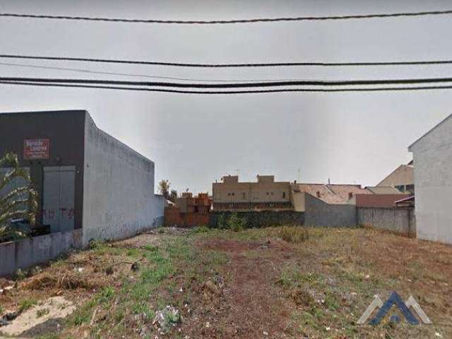 Terreno à venda, 309 m² por R$ 600.000,00 - H.U. - Londrina/PR