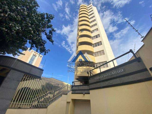 Apartamento Triplex com 4 dormitórios à venda, 550 m² por R$ 1.700.000,00 - Centro - Londrina/PR