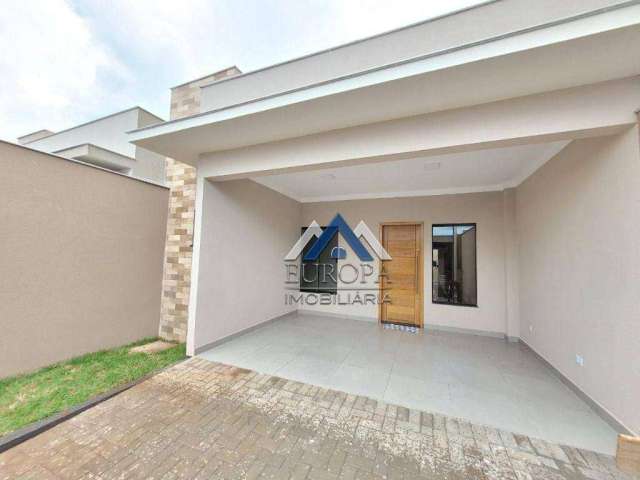 Casa com 3 dormitórios à venda, 81 m² por R$ 335.000,00 - Jardim Bela Suiça - Cambé/PR