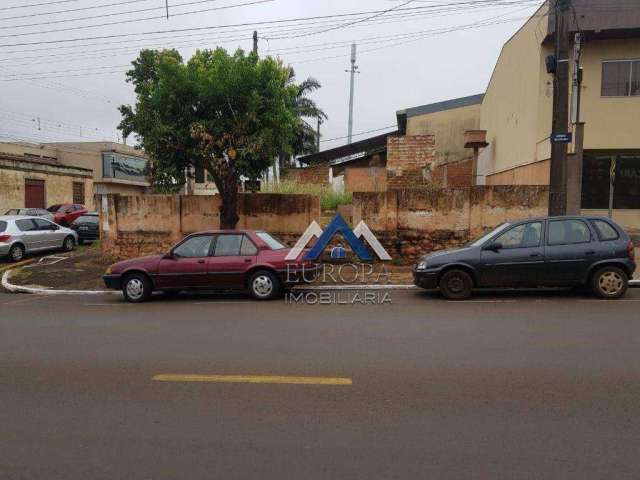 Terreno à venda, 300 m² por R$ 1.000.000,00 - Centro - Cambé/PR