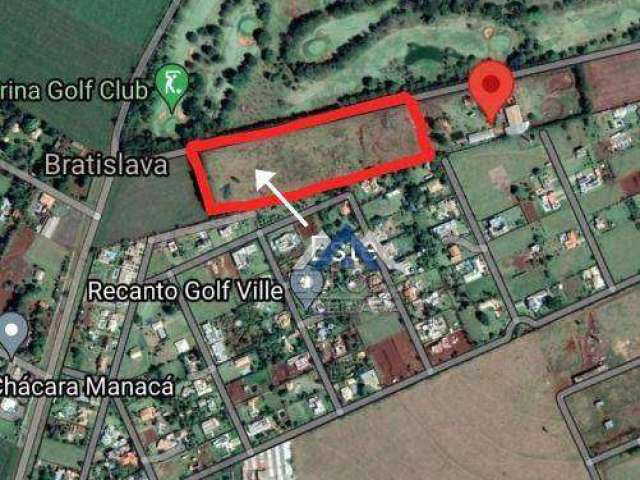 Área à venda, 46080 m² por R$ 5.760.000,00 - Rural - Cambé/PR