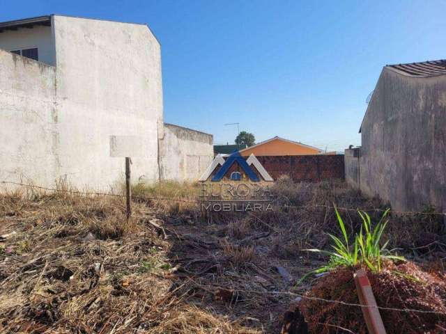 Terreno à venda, 250 m² por R$ 120.000,00 - Catuai - Londrina/PR