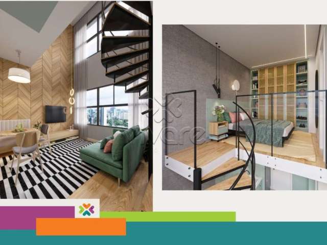 Loft com 1 quarto à venda na Rua Professor Luiz César, 811, Água Verde, Curitiba por R$ 467.900