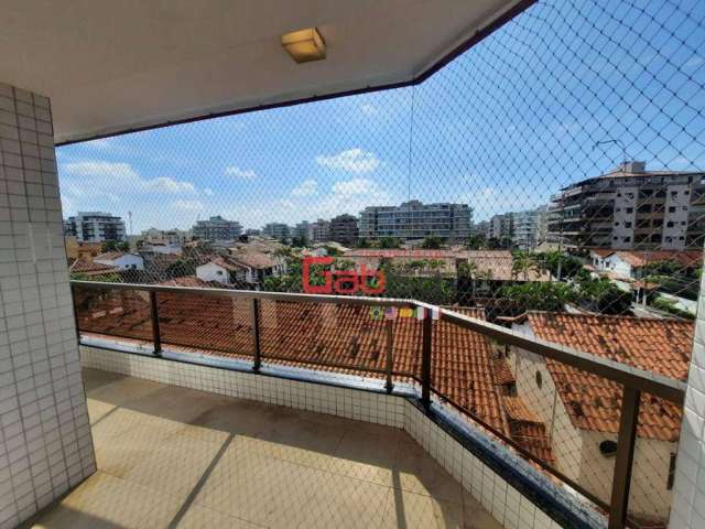 Apartamento com 3 dormitórios à venda, 95 m² por R$ 600.000,00 - Braga - Cabo Frio/RJ