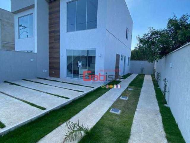 Casa com 2 dormitórios à venda, 79 m² por R$ 359.000,00 - Vila do Peró - Cabo Frio/RJ