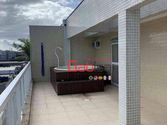 Cobertura com 4 dormitórios à venda, 216 m² por R$ 1.100.000,00 - Braga - Cabo Frio/RJ