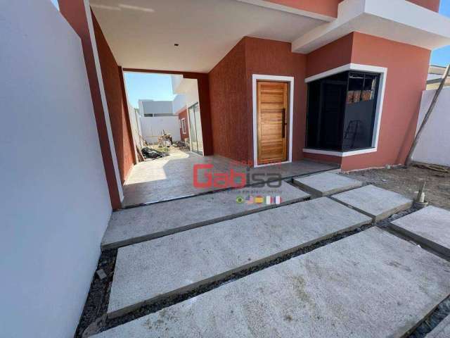 Casa com 3 dormitórios à venda, 93 m² por R$ 470.000,00 - Balneário das Conchas - São Pedro da Aldeia/RJ