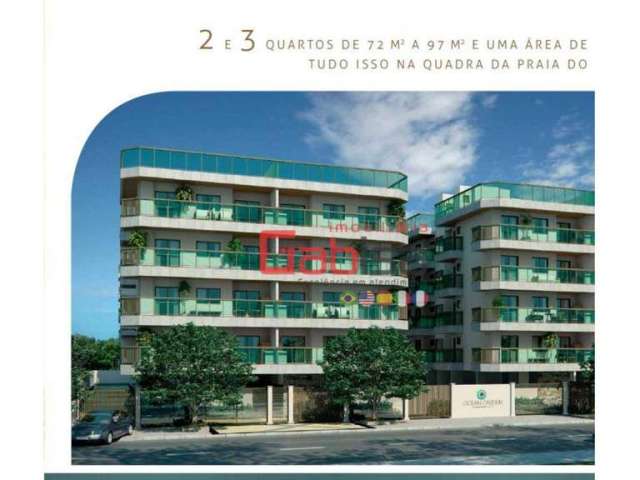 Apartamento com 3 dormitórios à venda, 96 m² por R$ 950.000,00 - Vila Nova - Cabo Frio/RJ