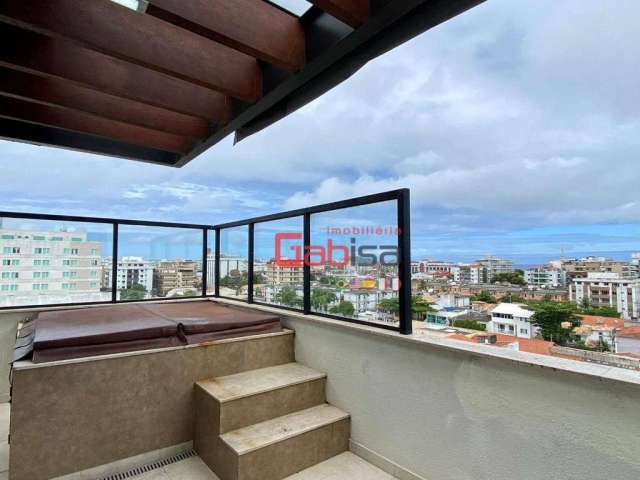 Cobertura com 3 dormitórios à venda, 119 m² por R$ 900.000,00 - Braga - Cabo Frio/RJ