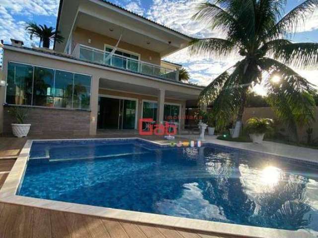 Casa com 4 dormitórios à venda, 334 m² por R$ 2.500.000,00 - Novo Portinho - Cabo Frio/RJ