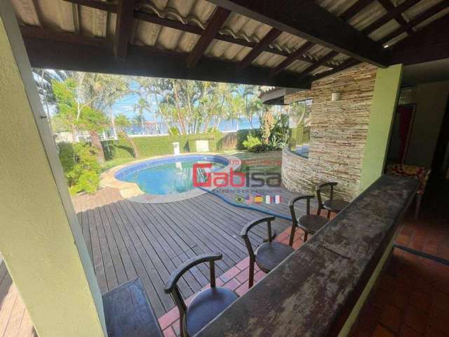 Casa com 4 dormitórios, 330 m² - venda por R$ 3.000.000,00 ou aluguel por R$ 12.013,00/mês - Praia do Siqueira - Cabo Frio/RJ