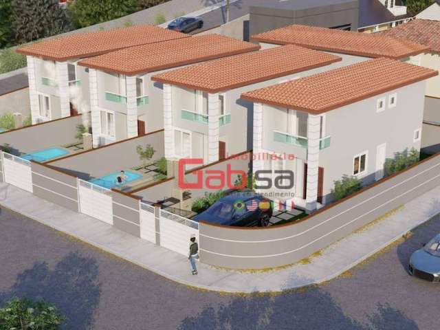 Casa com 3 dormitórios à venda, 96 m² por R$ 499.000 - Rasa - Cabo Frio/RJ