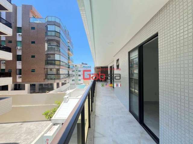 Apartamento com 4 dormitórios para alugar, 135 m² por R$ 7.300,01/mês - Vila Nova - Cabo Frio/RJ