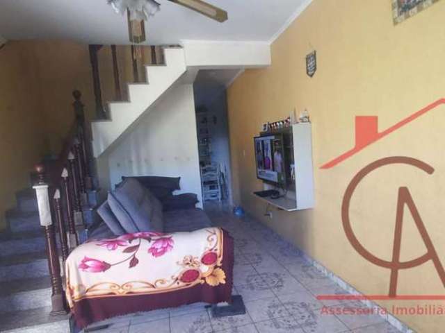 Casa para Venda em Mauá, Jardim Santa Lídia, 3 dormitórios, 1 banheiro, 4 vagas