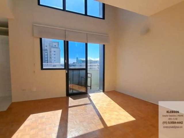 PINHEIROS / LOFT DUPLEX ALTO PADRÃO PRÓX. METRÔ e FARIA LIMA - 50m², 1 SUÍTE + LAVABO, 1 VAGA, ÓTIMO LAZER