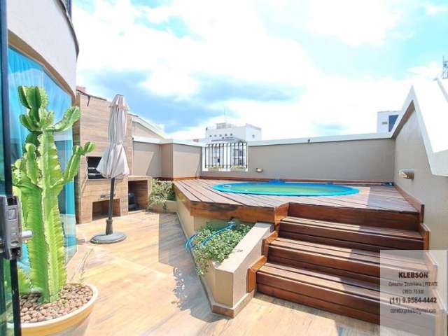 PINHEIROS - COBERTURA DUPLEX MOBILIADA C/ PISCINA e CHURRASQUEIRA - 90m², 2 SUÍTES, VARANDA, 1 VAGA - PRÓX. METRÔ FRADIQUE