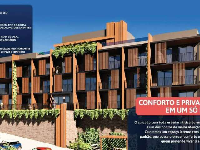 Apartamento com 1 quarto à venda na Vital, 33, Praia do Rosa, Imbituba, 30 m2 por R$ 366.360