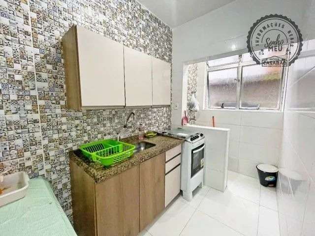 Apartamento com 1 quarto à venda na Avenida Doutor Vicente de Carvalho, 17, Cidade Ocian, Praia Grande, 63 m2 por R$ 250.000