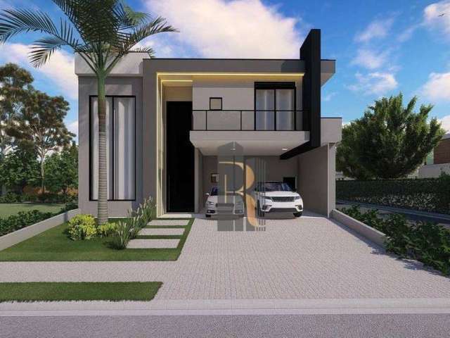 Casa com 4 dormitórios à venda, 312 m² por R$ 2.390.000,00 - Condomínio Residencial Santorini - Paulínia/SP