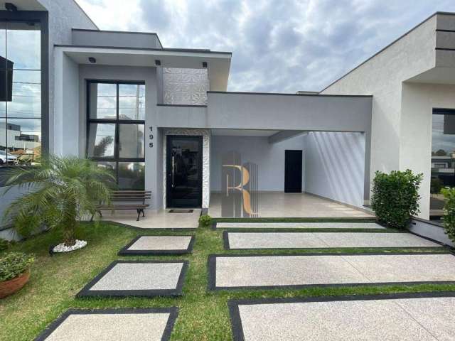 Casa com 3 dormitórios à venda, 128 m² por R$ 1.010.000,00 - Jardim Mantova - Indaiatuba/SP