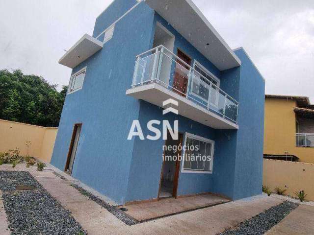 Casa com 2 dormitórios à venda, 72 m² por R$ 210.000,00 - Floresta Da Gaivota - Rio das Ostras/RJ