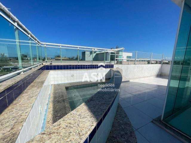 Cobertura com piscina com 2 dormitórios, 80 m² - por 245.000,00 - Floresta Da Gaivota - Rio das Ostras/RJ
