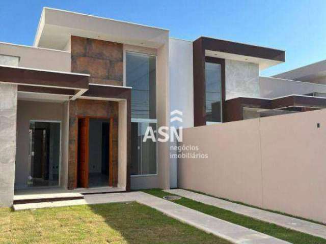 Casa com 3 dormitórios à venda, 97 m² por R$ 480.000,00 - Jardim Bela Vista - Rio das Ostras/RJ