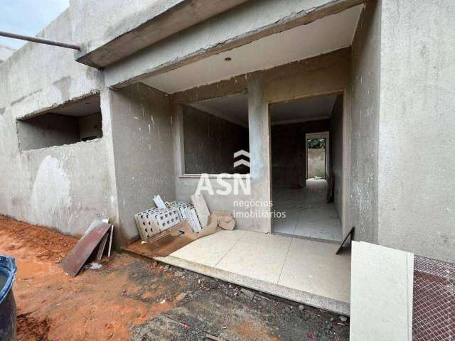 Casa Linear com 2 dormitórios à venda, 61 m² por R$ 310.000 - Verdes Mares - Rio das Ostras/RJ