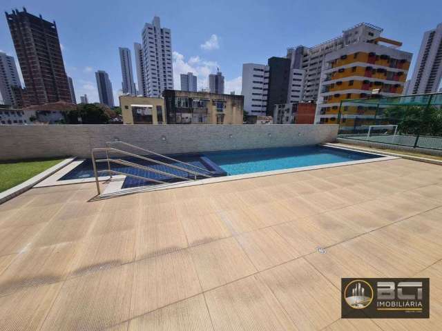 Apartamento à venda no bairro da Torre - 55m², 2 vagas, área de lazer completa!