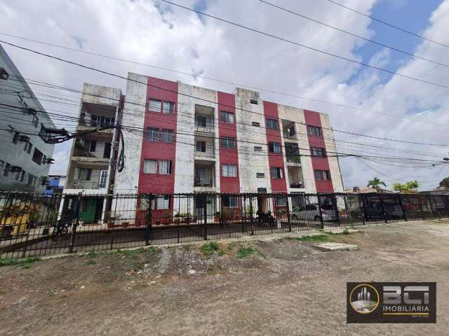 Apartamento com 3 dormitórios para alugar, 76 m² por R$ 1.310,00/mês - Cordeiro - Recife/PE