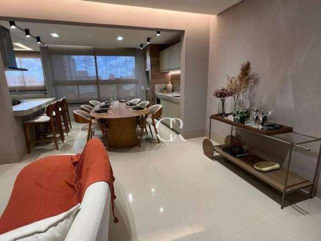 Apartamento com 3 dormitórios à venda, 101 m² por R$ 660.000,00 - Santa Mônica - Uberlândia/MG