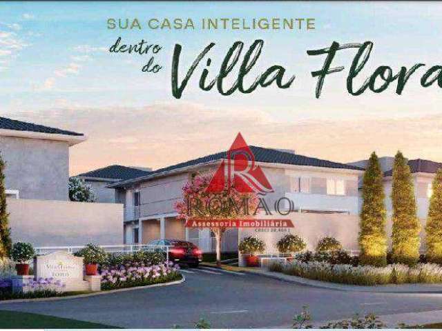 Casa com 3 dormitórios  R$ 696.000 - Condomínio Villa Flora