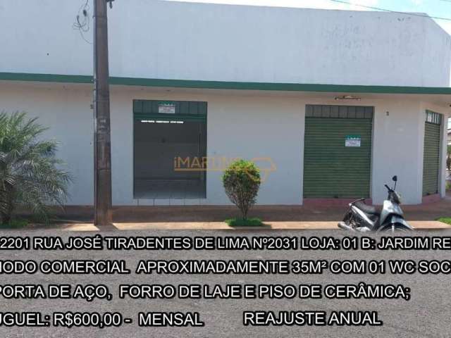 Sala comercial para alugar no bairro Jardim Regina - Araguari/MG